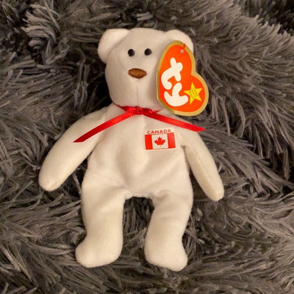 Maple the Bear -Teenie Beanie Babg